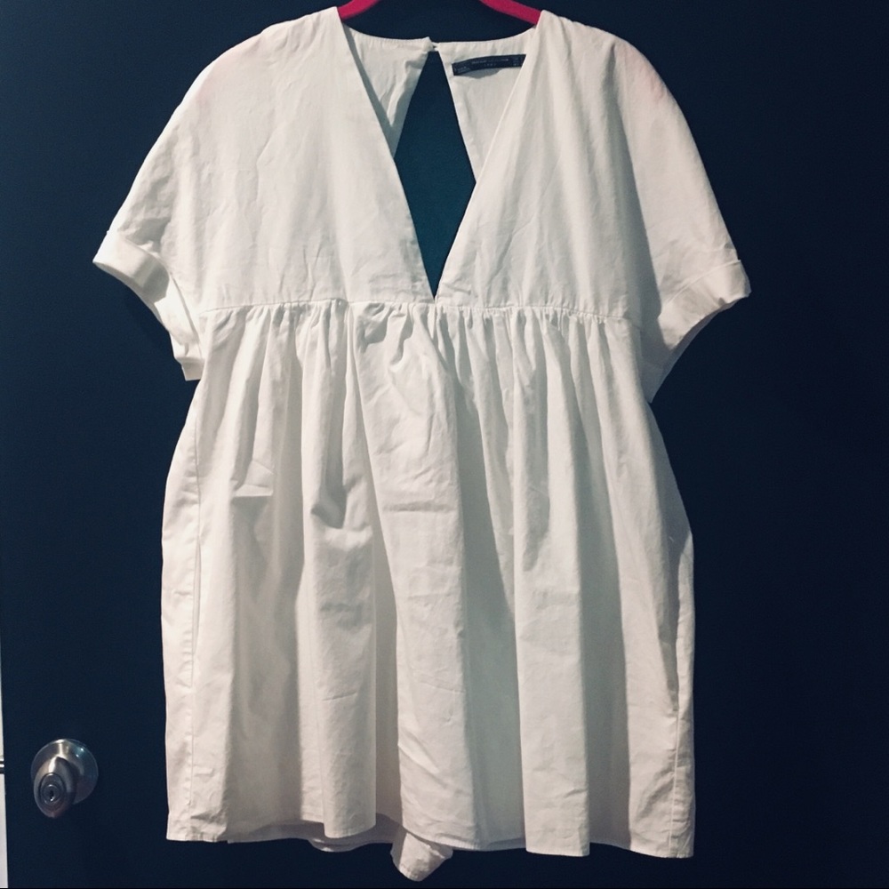 zara “trafaluc collection” romper dress